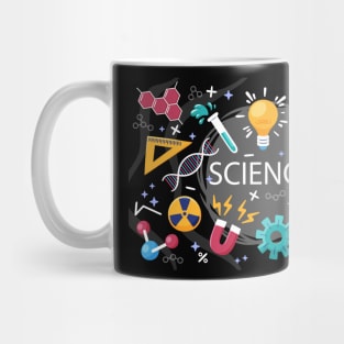 Science Concept Background Mug